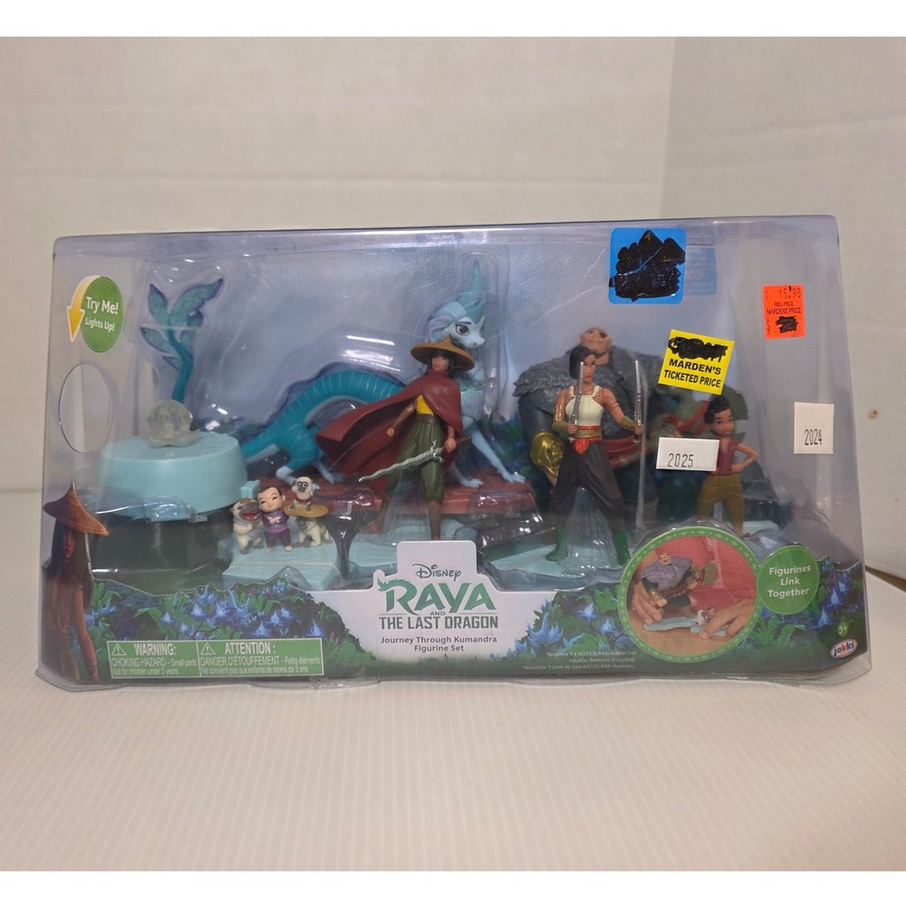 Disney Figurine Set One Size Multicolor New With Imperfections 411444